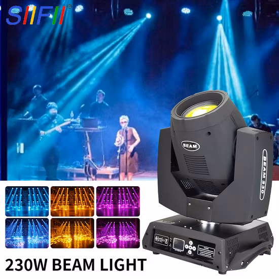 230W ムービングヘッドステージライト DMX512 DJ ライト シャーピーライト